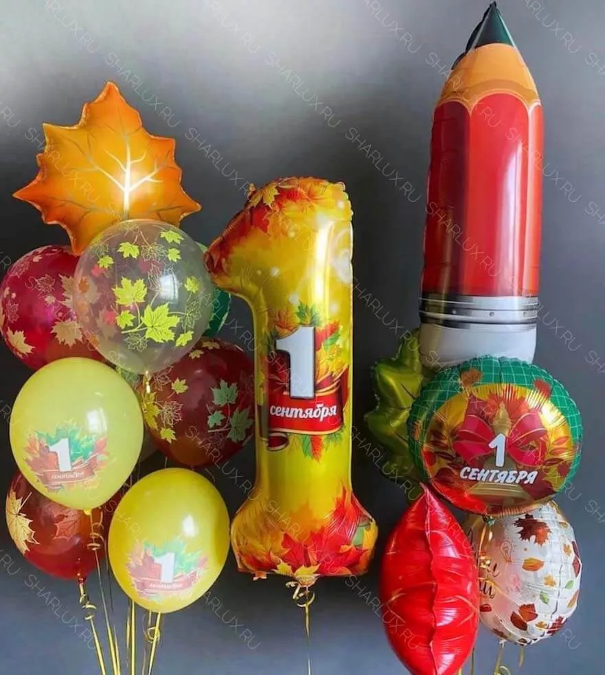 Купить шарики на 1 сентября