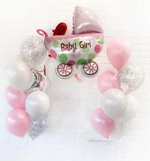 Композиция на выписку девочки «Baby»