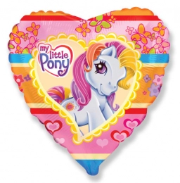 Шар сердце My little pony, Моя маленькая лошадка