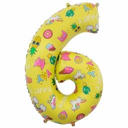 Шар цифра 6, Веселые картинки