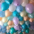 Воздушные шары под потолок 50 штук