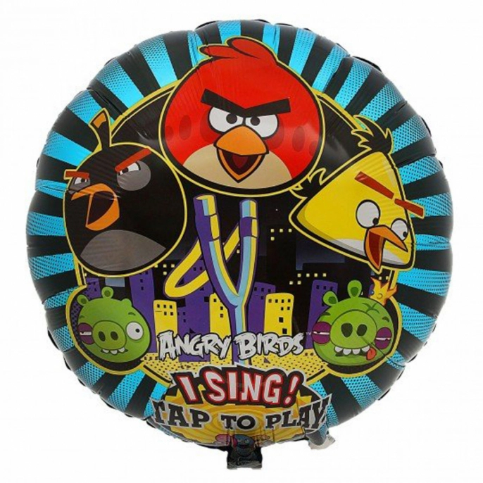 Воздушный шар круг, Angry Birds Джамбо