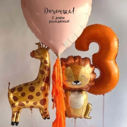 Букет шаров "Доченька"