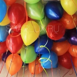 Шары под потолок Радужные цвета