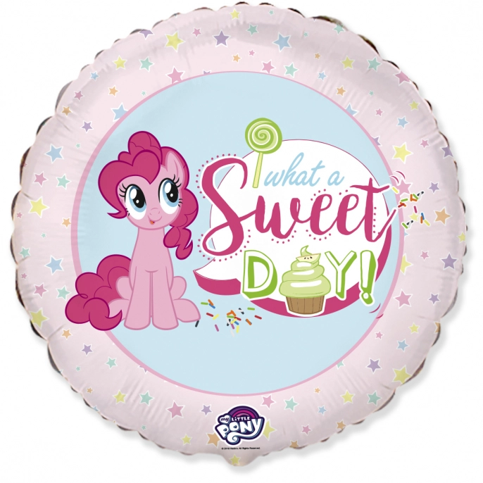 Воздушный шар круг, My Little Pony сладкий день
