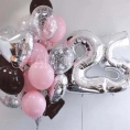 Букет шаров на 25 лет