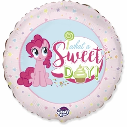 Воздушный шар круг, My Little Pony сладкий день