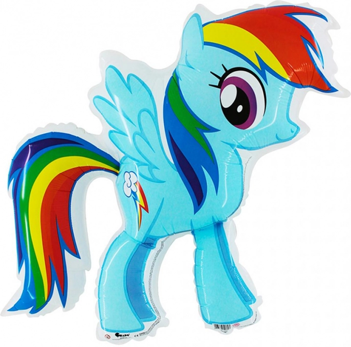 Шарик Фигура My Little Pony Лошадка Радуга 79 см