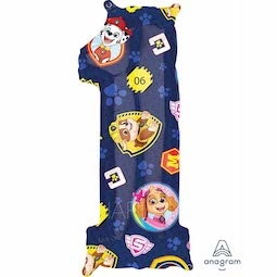 Шар Цифра 1  Щенячий Патруль