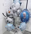 Композиция из гелиевых шаров Холодное сердце