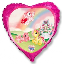 Шар сердце My little pony, Моя маленькая лошадка Замок