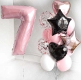 Букет шаров на 7 лет