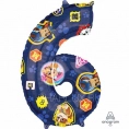 Шар Цифра 6 , Щенячий Патруль