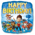 Шар квадрат, Щенячий Патруль, Happy Birthday