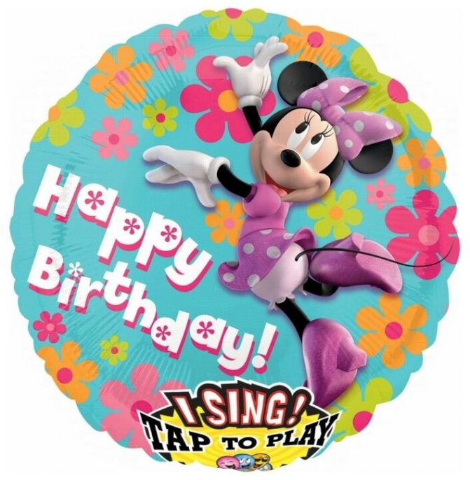 Поющий шар, Минни Маус Happy Birthday